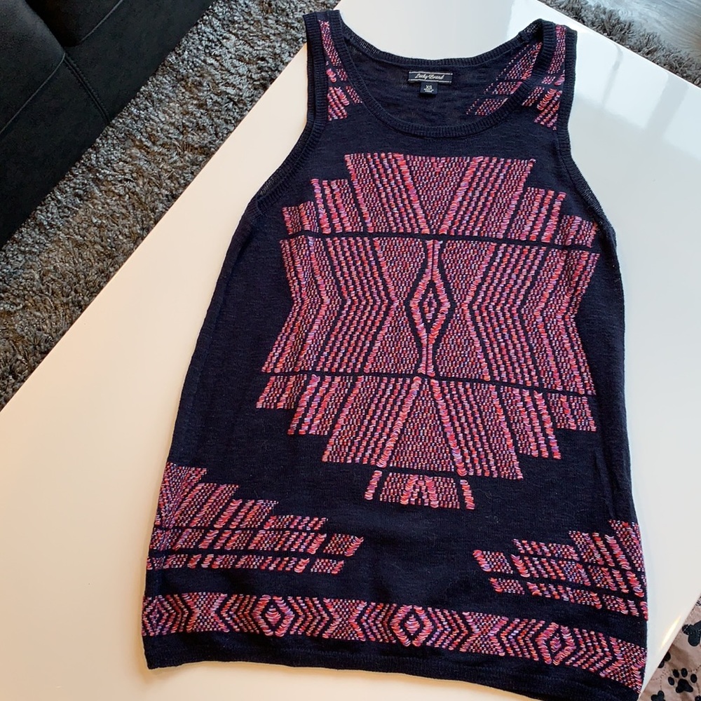 Lucky Brand sweater vest size xs NWOT - Picture 3 of 5